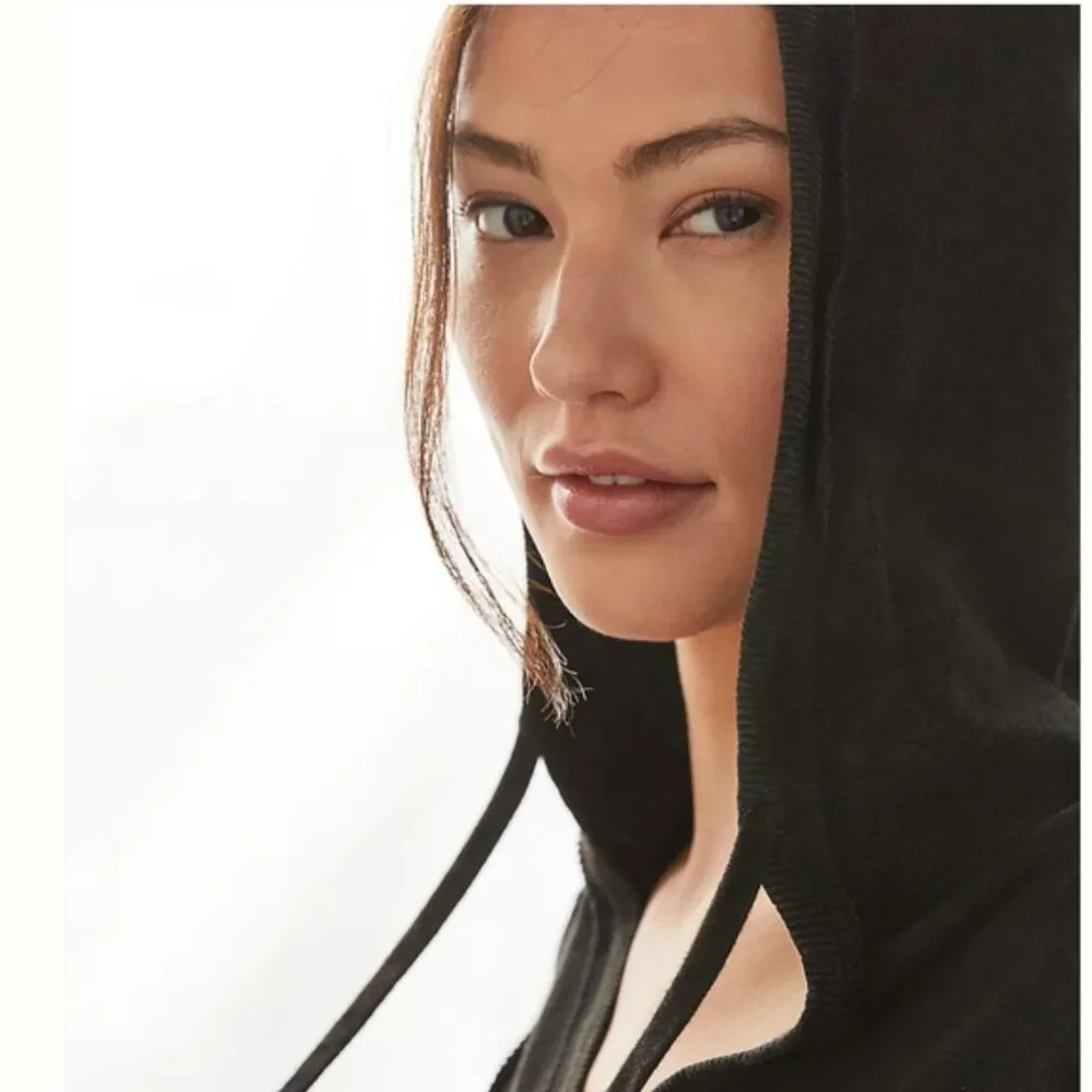 Anthropologie Daily Practice flounce hooded dress XS - Picture 4 of 10